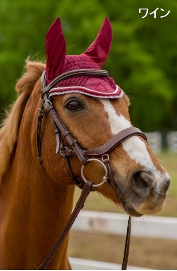 乗馬ゼッケン　エスカドロン 乗馬】Eskadron 馬場用 ゼッケンとイヤーネット