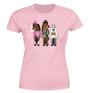 Dapplebay レディース トリック オア トリート 半袖Tシャツ