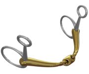 ノイ・シューレ ハミ NS タートルタクティオ 小勒 サイズM (128-138mm) Neue Schule 乗馬 馬術 NS（Neue Schule） | 乗馬用品 ハフリンガーMAX