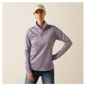 ARIAT　W's TEAM EQ　1/2ZIP パープル