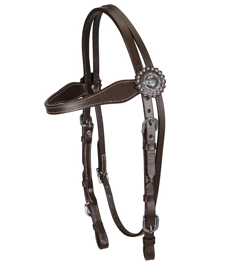 TuffRiderコンチョウwhithバックルエンド頭絡