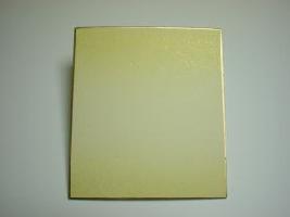 寸松庵色紙　鳥の子ぼかし砂子　＜黄色＞　50枚セット