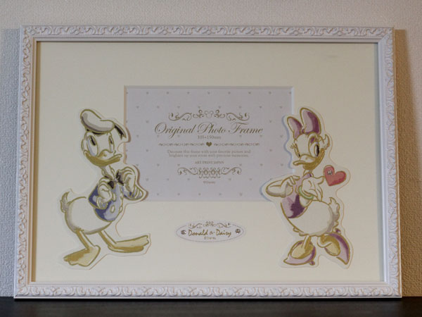 ディズニースウィートフレーム（壁掛け用）ドナルド＆デイジー