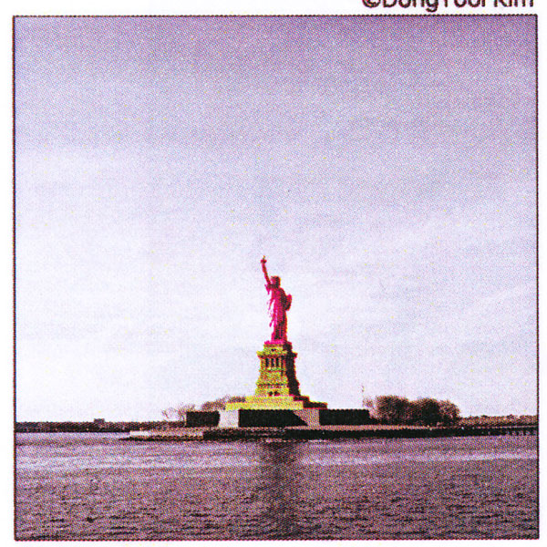 アートパネル　自由の女神