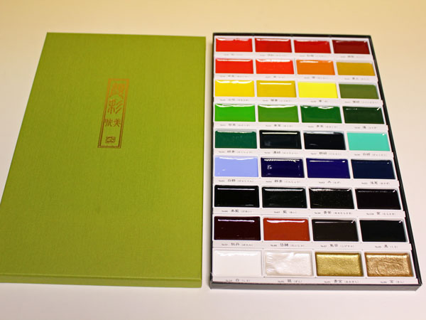 顔彩耽美　36色