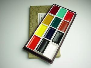 顔彩12色上製　吉祥