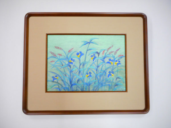 額縁 日本画 水墨画 額装 木製 f10 キャンバス 隅丸額 sikisai 落とし　F10