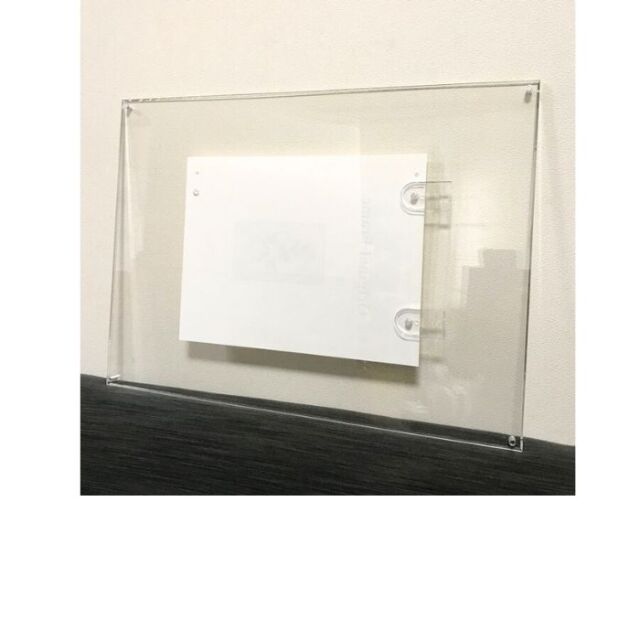 高級 アクリルフレーム クリア A1 594×841mm 壁掛け