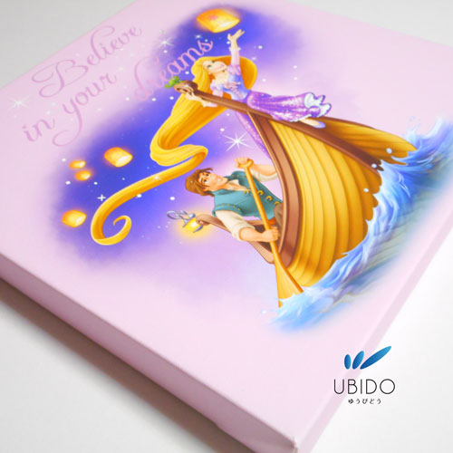 【美品】ラプンツェル　LEDキャンバスパネル 限定品】ディズニー ラプンツェル LEDキャンバスパネル アート