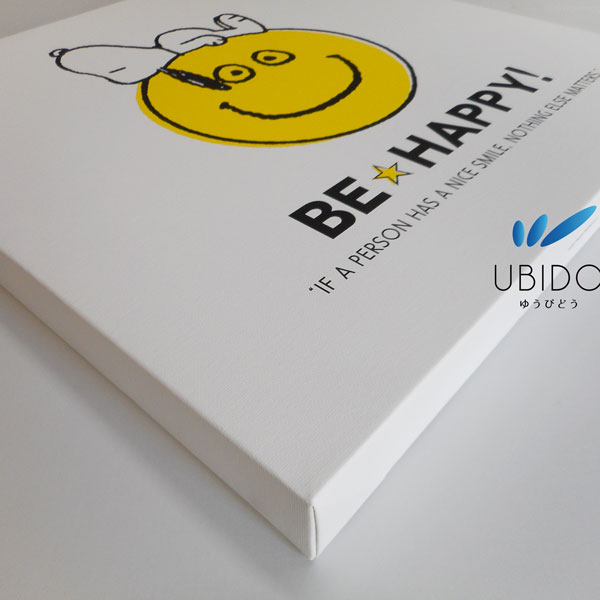 スヌーピーアートパネルビーハッピー