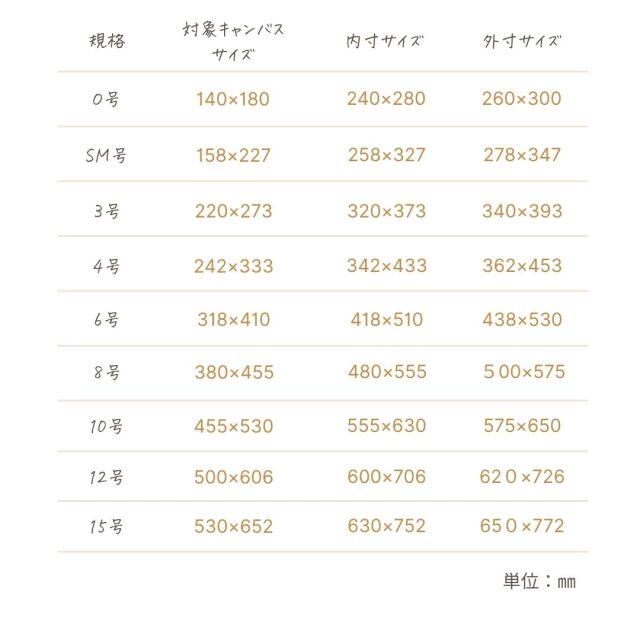 ボックスフレーム＜50>CV立体額