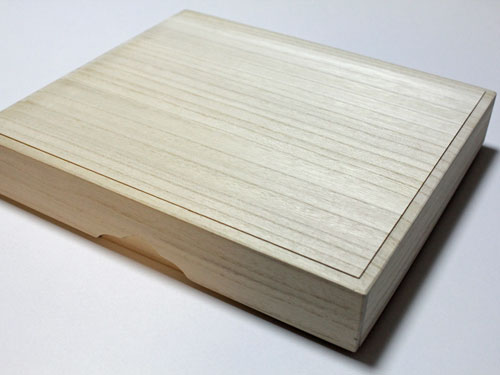 桐箱　色紙（大）