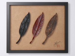 Art　Works　アグラオネマ漆