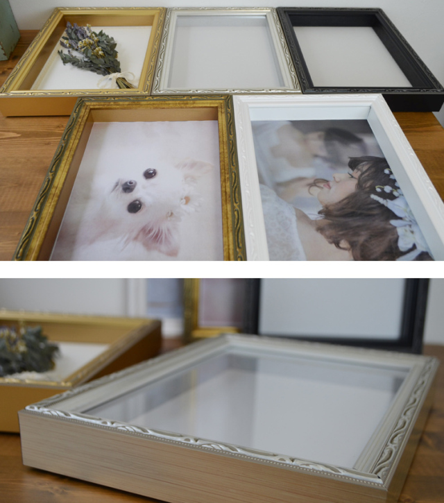 FFボックスフレーム 立体額（深さ25mm） A4