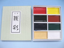 顔彩８色　吉祥