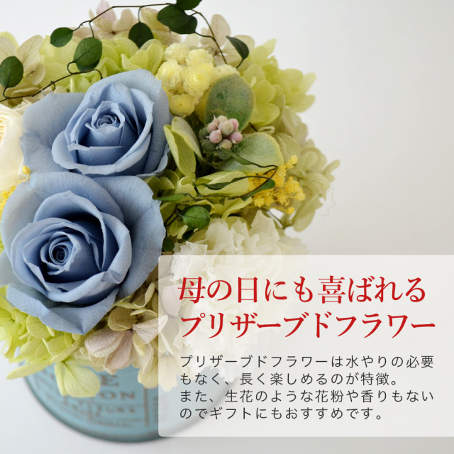 ブリキプリザーブドセット