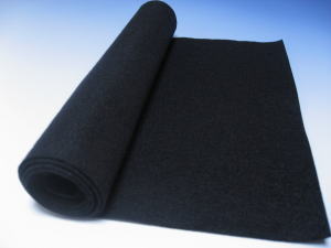 書初め用下敷き　黒1mm（29×110）