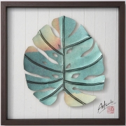 Art　Works　モンステラ　玉虫箔S