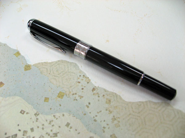 万年毛筆　スターリーナイト　ブラック　※送料無料