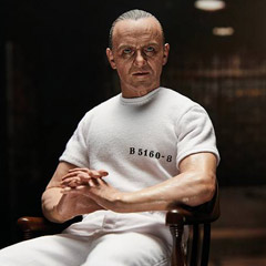 【BLITZWAY】UMS10301 Hannibal Lecter White Prison Uniform ver. 羊たちの沈黙 ハンニバル・レクター プリズンユニフォームVer. 1/6スケールフィギュア