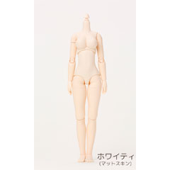 【オビツ】24BD-F02W-L 24cmオビツボディ(マットスキンタイプ) バストサイズL ホワイティ（Ｗ）