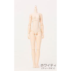 【オビツ】24BD-F02W-M 24cmオビツボディ(マットスキンタイプ) バストサイズM ホワイティ（Ｗ）