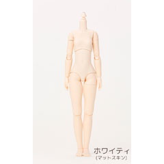 【オビツ】24BD-F02W-S 24cmオビツボディ(マットスキンタイプ) バストサイズS ホワイティ（Ｗ）