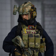 【EASY&SIMPLE】26044A SMU Tier1 Operator Prt XII The Evacuation Team 1/6スケールミリタリーフィギュア