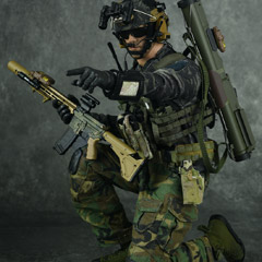 【EASY&SIMPLE】26049R Special Forces Group Crisis Response Force 1/6スケールミリタリーフィギュア