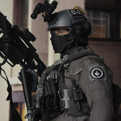 【EASY&SIMPLE】26058RB Dutch Dienst Speciale Interventies CS Grenade Launcher Version