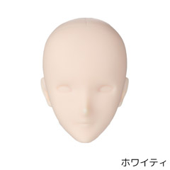 【オビツ】30HD-M02 30-02ヘッド ホワイティ