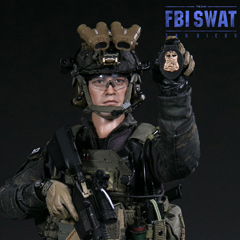 【DAM】No.78044B 1/6 FBI SWAT TEAM AGENT - SAN DIEGO MIDNIGHT OPS スワット サンディエゴ ミッドナイトOPS 1/6フィギュア