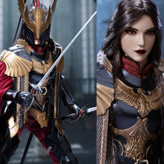 【POPtoys】ALS011 1/6 Armor Legend Series-Eagle Knight Guard Black armor Version