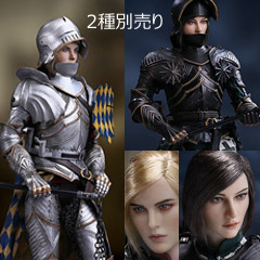 【POPtoys】ALS016/ALS017 1/6 The Era of Europa War Gothic Knight ゴシック・ナイト女騎士 1/6スケール女性フィギュア