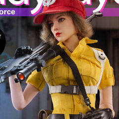 【bbk】BBK012 GI LADY 女性エージェント 1/6スケール女性ドールフィギュア