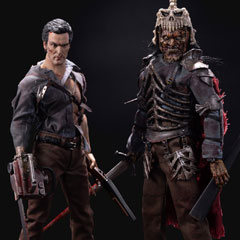 【BIGDOG STUDIO】SC014 SC015 THE EVIL DEAD Deluxe Edition 1/6スケール男性フィギュア 2体セット