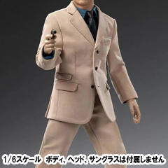 【ToyCenter】CEN-M19 1/6 Agents 007 Suit Khaki Style エージェント007カーキスーツ ビジネススーツ