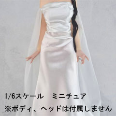 【CUKE TOYS】CT-WD-E Wedding Dress ウエディングドレス 1/6スケール 女性コスチューム
