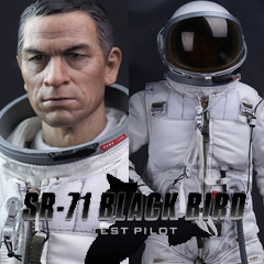 【DAM】No.78032 ELITE SERIES SR-71 ”BLACK BIRD” TEST PILOT ブラックバード テストパイロット 1/6フィギュア