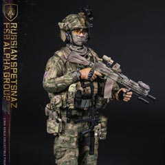 【DAM】78047A 1/6 RUSSIAN SPETSNAZ FSB ALPHA GROUP (LUXURY VER) スペツナズ ロシア連邦保安庁特殊任務部隊 アルファグループ 豪華版