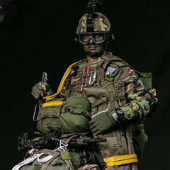 【DAM】No.78094F 1/6 75th RANGER REGIMENT AIRBORNE SAW GUNNER LIMITIED VER. アメリカ陸軍 第75レンジャー連隊 エアボーン