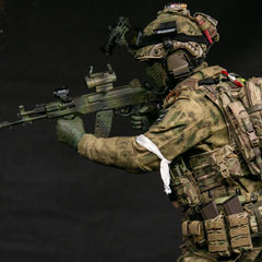 【DAM】No.78097 1/6 RUSSIAN SPETSNAZ MVD SOBR IN KHERSON スペツナズ ロシア連邦国家親衛隊 特殊部隊 緊急対応特殊課 ソーブル