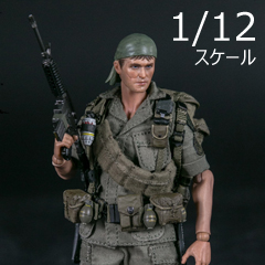 【DAM】PES006 1/12 ARMY 25th Infantry Division Private STAFF SERGEANT ベトナム戦争 アメリカ陸軍 第25歩兵師団 2等軍曹