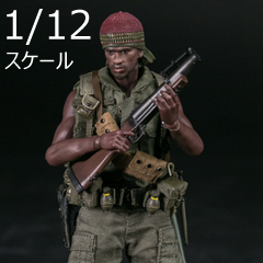 【DAM】PES011 1/12 ARMY 25th Infantry Division Private WITH M79 GRENADE LAUNCHER ベトナム戦争 アメリカ陸軍 第25歩兵師団 1等兵