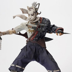 【DAM】AX001S DAMTOYS x AX2 STUDIO INU & SARU --12”Ninkyo- Seiji (Oni-ka Ver)