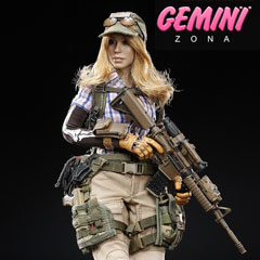 【DAM】DCG001 COMBAT GIRL Series Gemini Zona コンバットガール ゾーナ 女性兵士 1/6スケールフィギュア