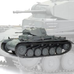 【ドラゴン】DR71450 1/6 WW.II ドイツ軍 II号戦車 B型