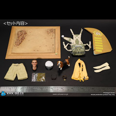 【DID】E60060 1/6 Diorama of "Star of Afrika" アフリカの星 ハンス＝ヨアヒム・マルセイユ用拡張 ジオラマセット ヘッド＆犬付属