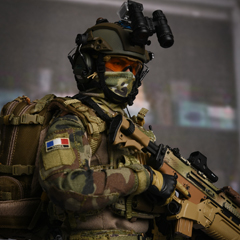 【EASY&SIMPLE】26056S Commandement des opérations spéciales Part III COMMANDO PARACHUTISTE DE l'AIR NO.10