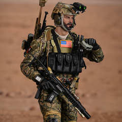 【EASY&SIMPLE】26065R-A Special Mission Unit Tier1 Operator Part XIX Coalition Forces SMU 1/6スケールミリタリーフィギュア